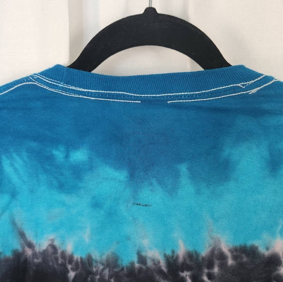 Led Zeppelin 1975 Tour Tie dye Long Sleeve Tee - Picture 6 of 6